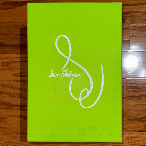 NIB Sam Edelman Eavan Studded Gladiator Sandal in Natural Sand Size 9W - Picture 6 of 15